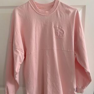 Disneyland Paris Disney Parks light pink long sleeve t-shirt size xs